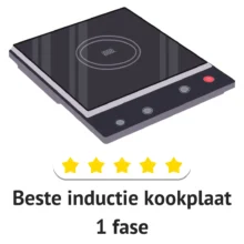 Beste inductie kookplaat 1 fase