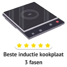 Beste inductie kookplaat 3 fasen