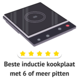 Beste inductiekookplaat met 6+ pitten